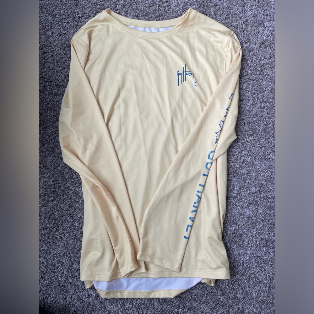 Guy Harvey Yellow Long Sleeve Shirt